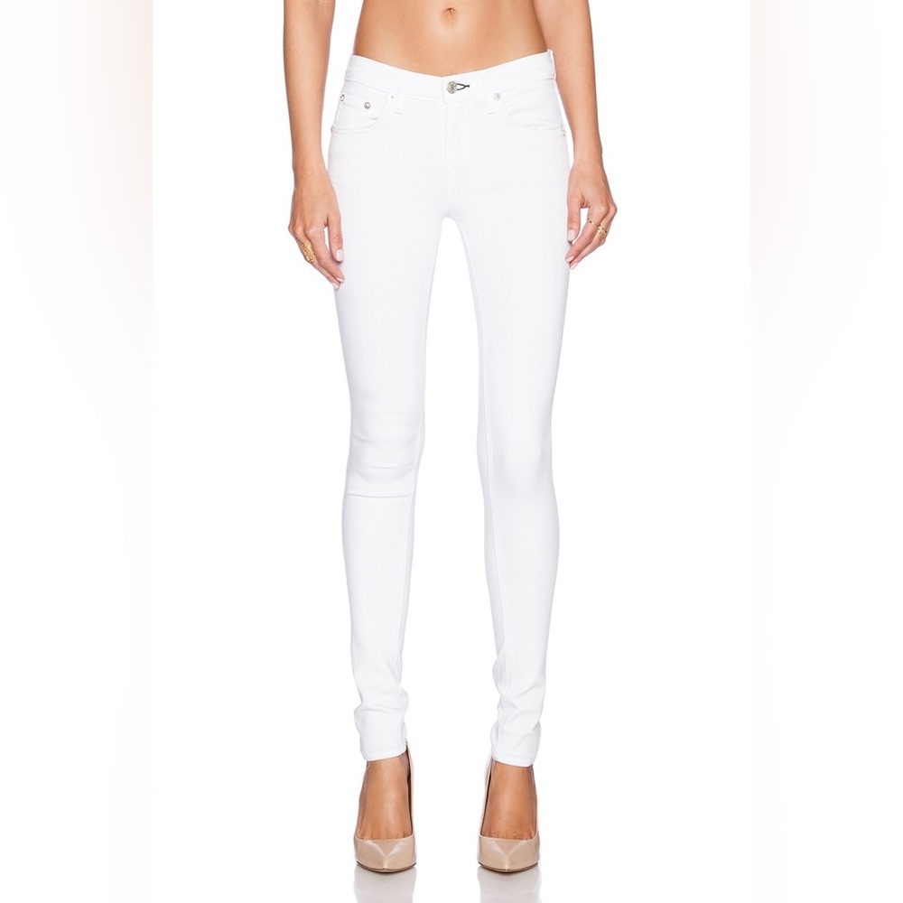 NWT Rag & Bone Bright White Skinny Jeans
